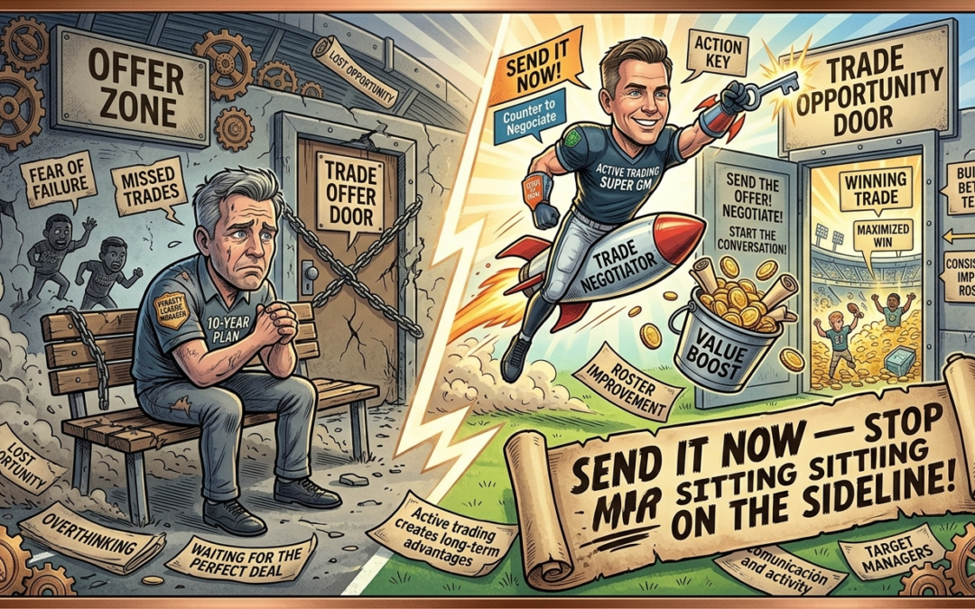 SEND IT NOW — Stop Sitting on the Sideline (Dynasty Trade Tips from the Commish)