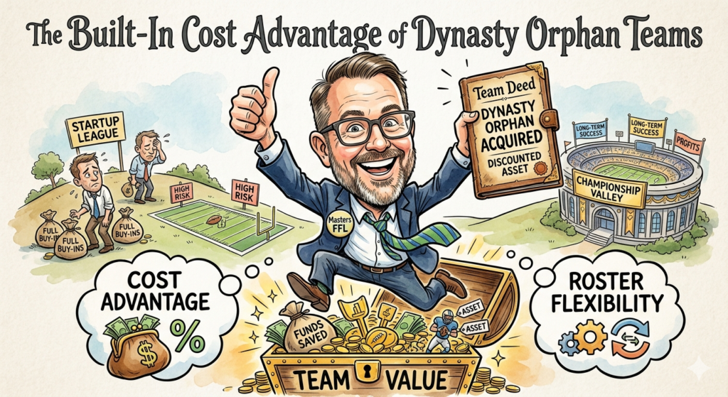 The Built-In Cost Advantage of Dynasty Orphan Teams