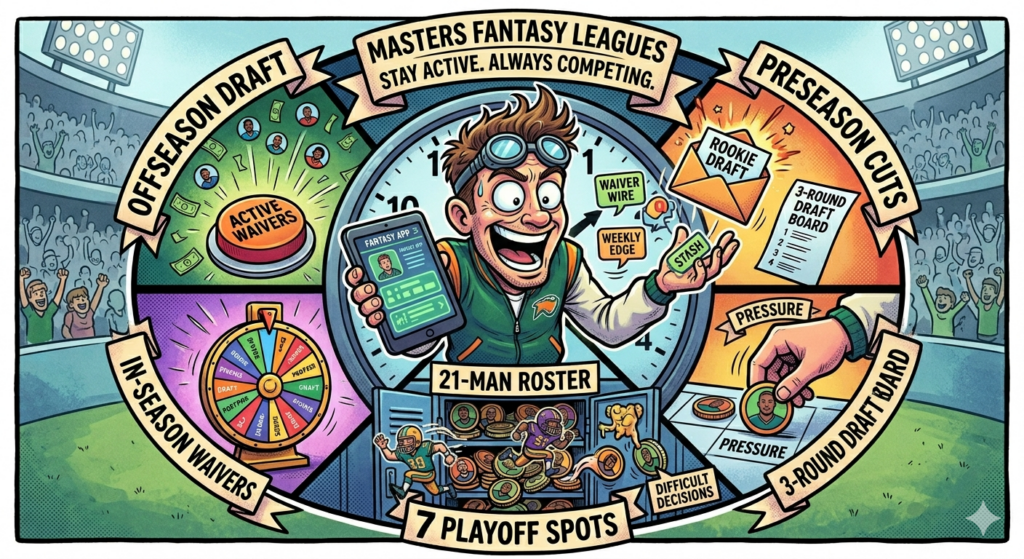 The Masters Advantage: Why Our Dynasty Format Stays Active Year-Round