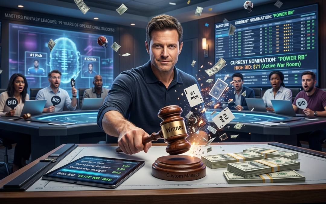 Why Auction Drafts Are the Ultimate Fantasy Football Format