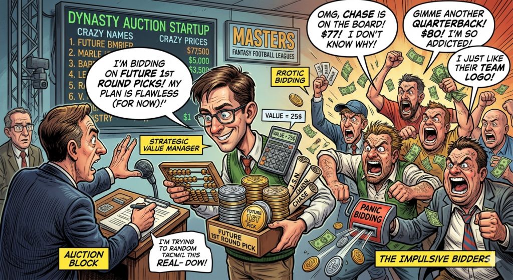 How I Turned a $300 Auction Budget Into 15–16 Future First-Round Picks