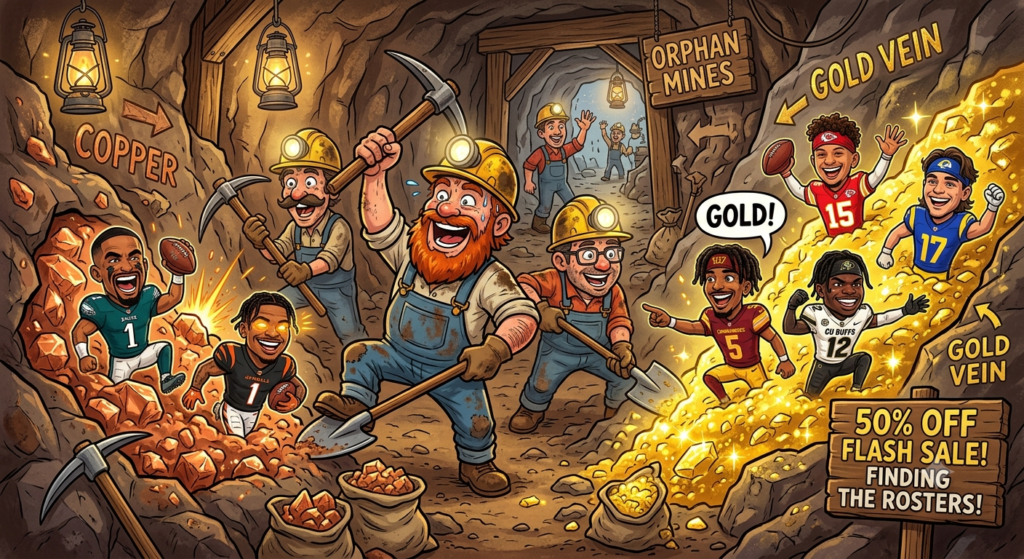 Flash Sale: 50% Off Copper & Gold Orphan Teams — Today Only, Ends 5:00 PM