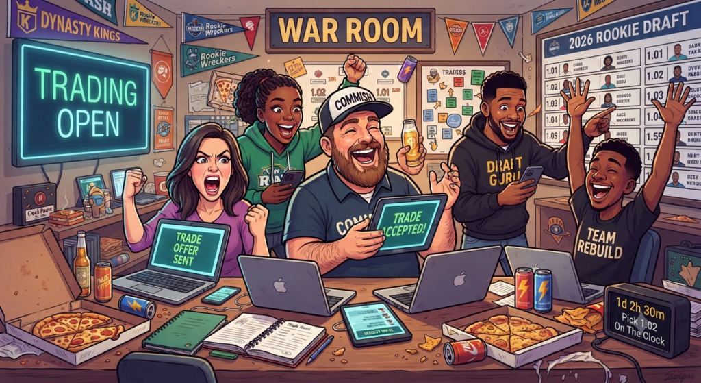 In-Draft Trading — New for This Year’s Rookie Draft