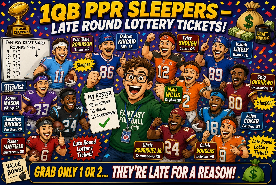 2026 redraft sleepers 2026 redraft sleepers