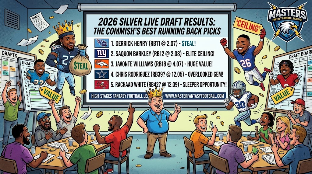 Running Back Values in a highstake draft RunningBackValuesinahighstakesdraft