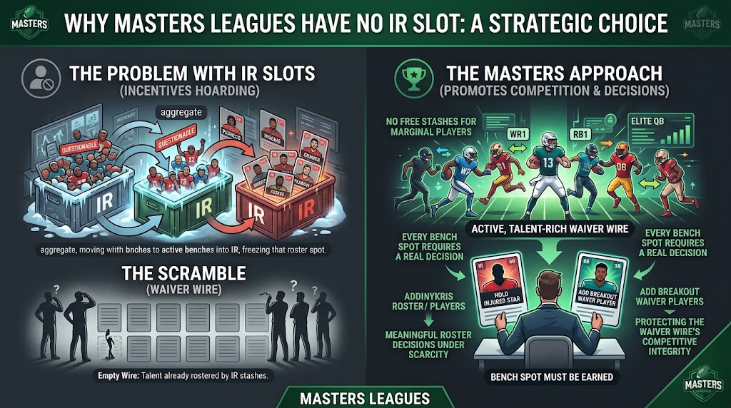 why masters has no IR slot Why masters has no IR slot