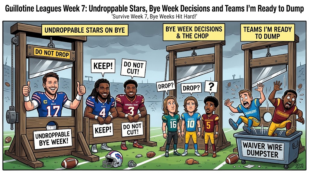 Week 7 Guillotine Decisions 2026 Week 7 Guillotine Decisions 2026